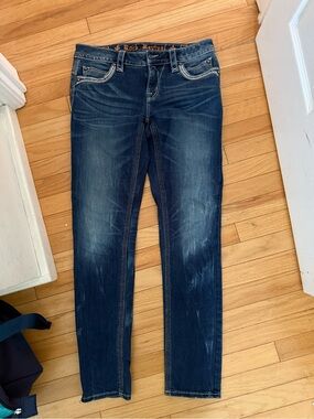 Rock Revival Women's Dark Indigo Skinny Jeans